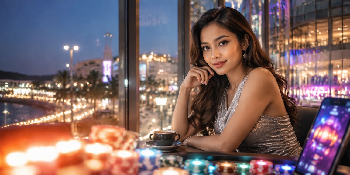 Pengguna Malaysia menggunakan aplikasi mudah alih bintang44 di telefon Android